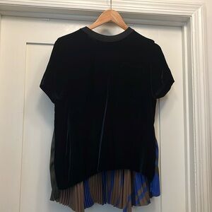 Sacai Velvet Blouse